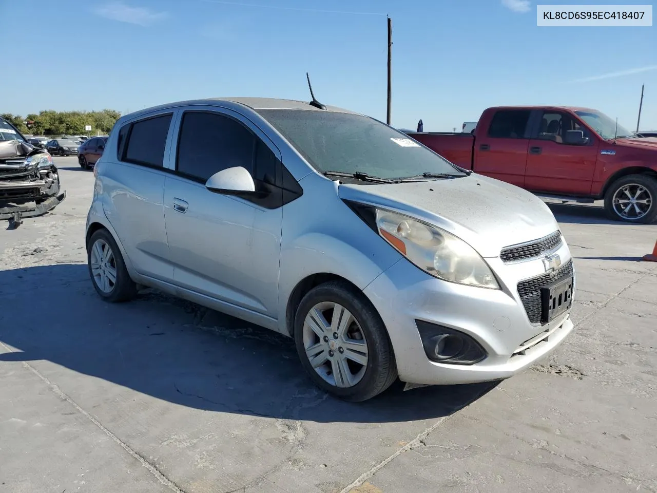 KL8CD6S95EC418407 2014 Chevrolet Spark 1Lt