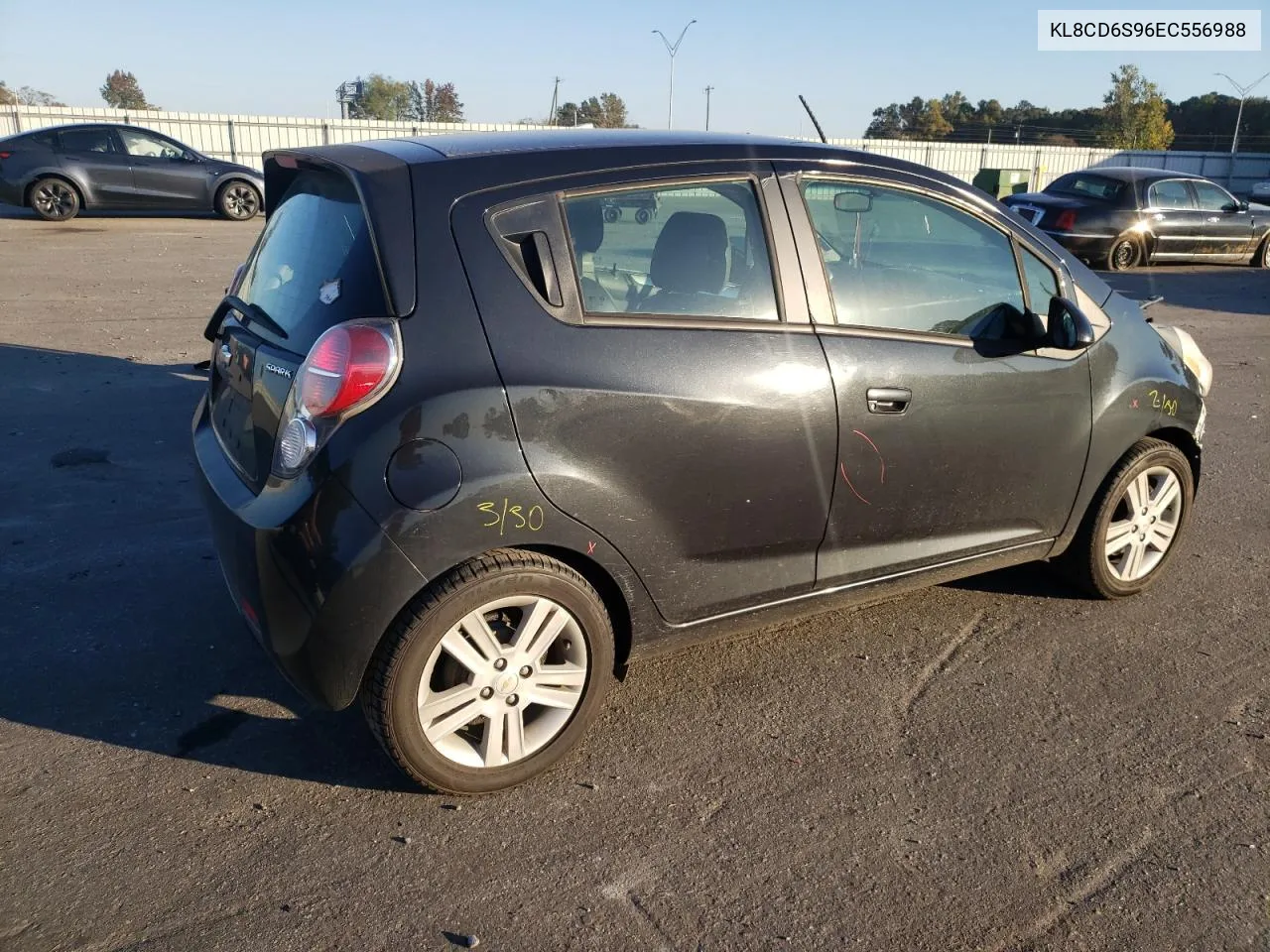 2014 Chevrolet Spark 1Lt VIN: KL8CD6S96EC556988 Lot: 77456164