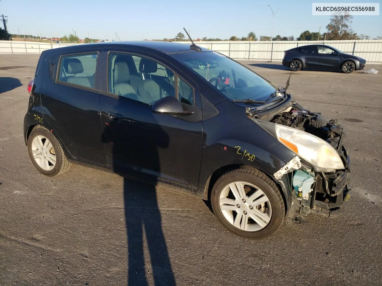 2014 Chevrolet Spark 1Lt VIN: KL8CD6S96EC556988 Lot: 77456164