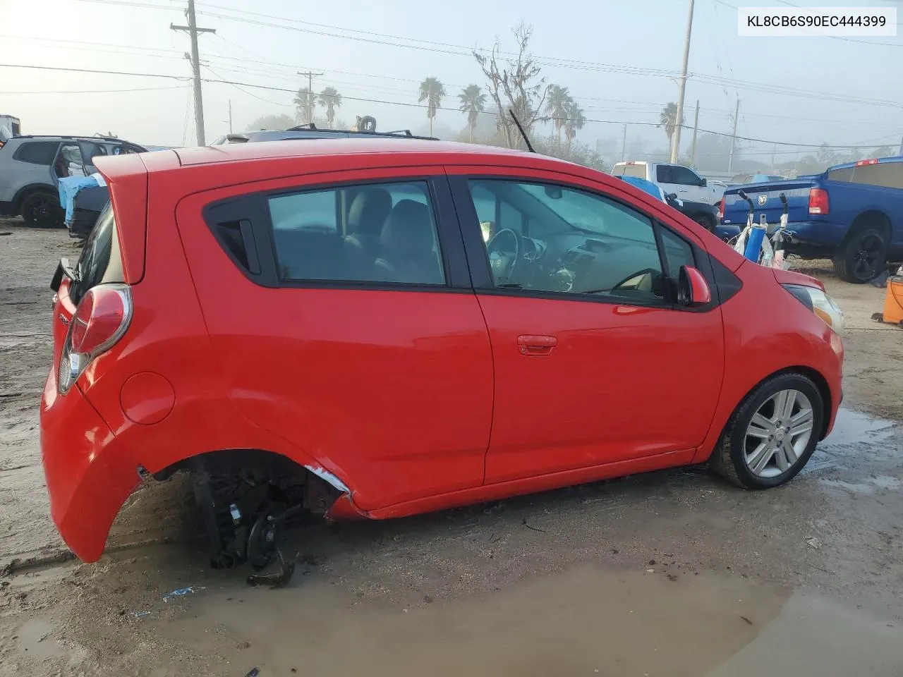 2014 Chevrolet Spark Ls VIN: KL8CB6S90EC444399 Lot: 77468354