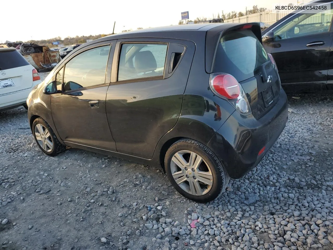 2014 Chevrolet Spark 1Lt VIN: KL8CD6S96EC542458 Lot: 77912484