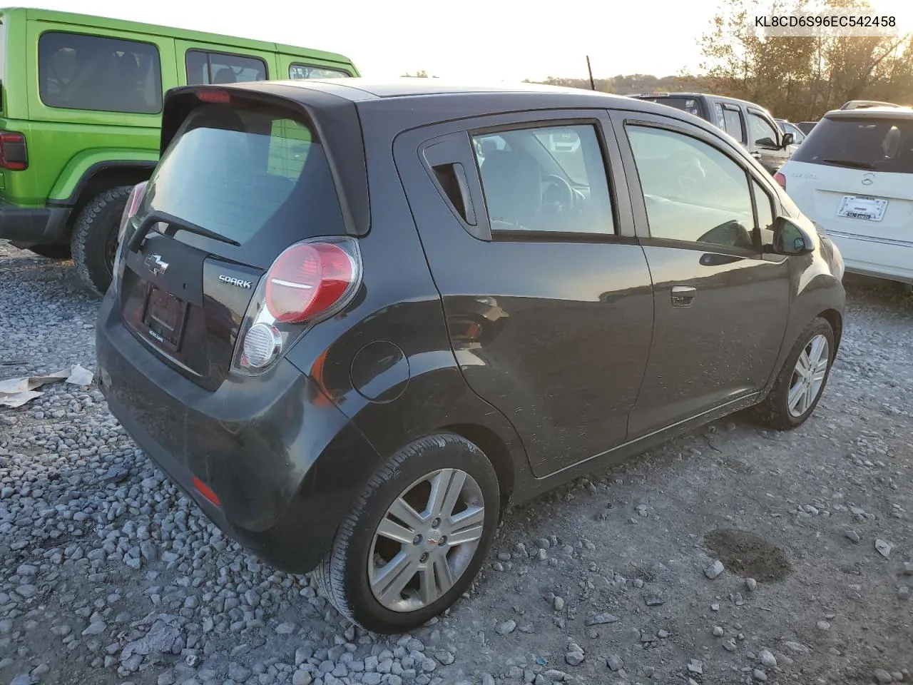 2014 Chevrolet Spark 1Lt VIN: KL8CD6S96EC542458 Lot: 77912484