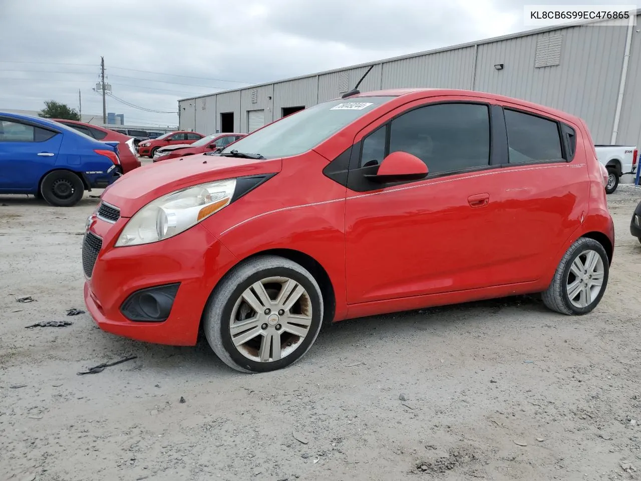 2014 Chevrolet Spark Ls VIN: KL8CB6S99EC476865 Lot: 78049244