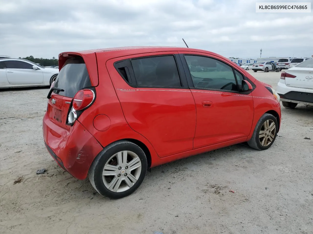 2014 Chevrolet Spark Ls VIN: KL8CB6S99EC476865 Lot: 78049244