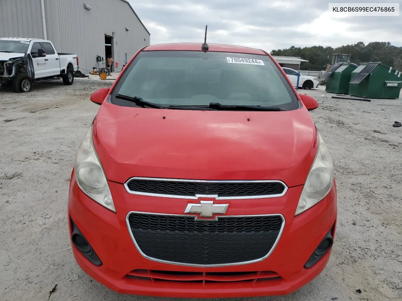 2014 Chevrolet Spark Ls VIN: KL8CB6S99EC476865 Lot: 78049244