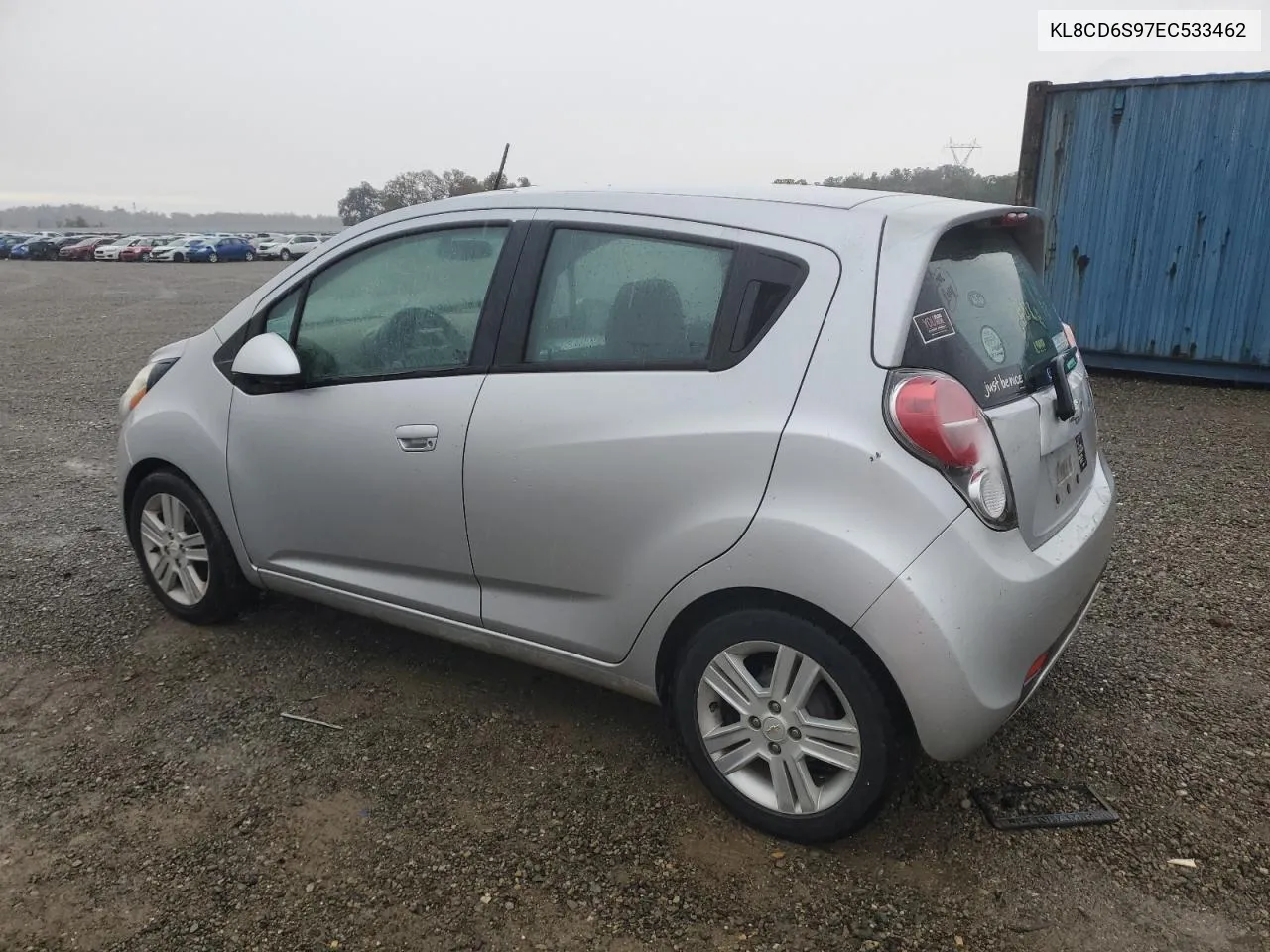 2014 Chevrolet Spark 1Lt VIN: KL8CD6S97EC533462 Lot: 80525144