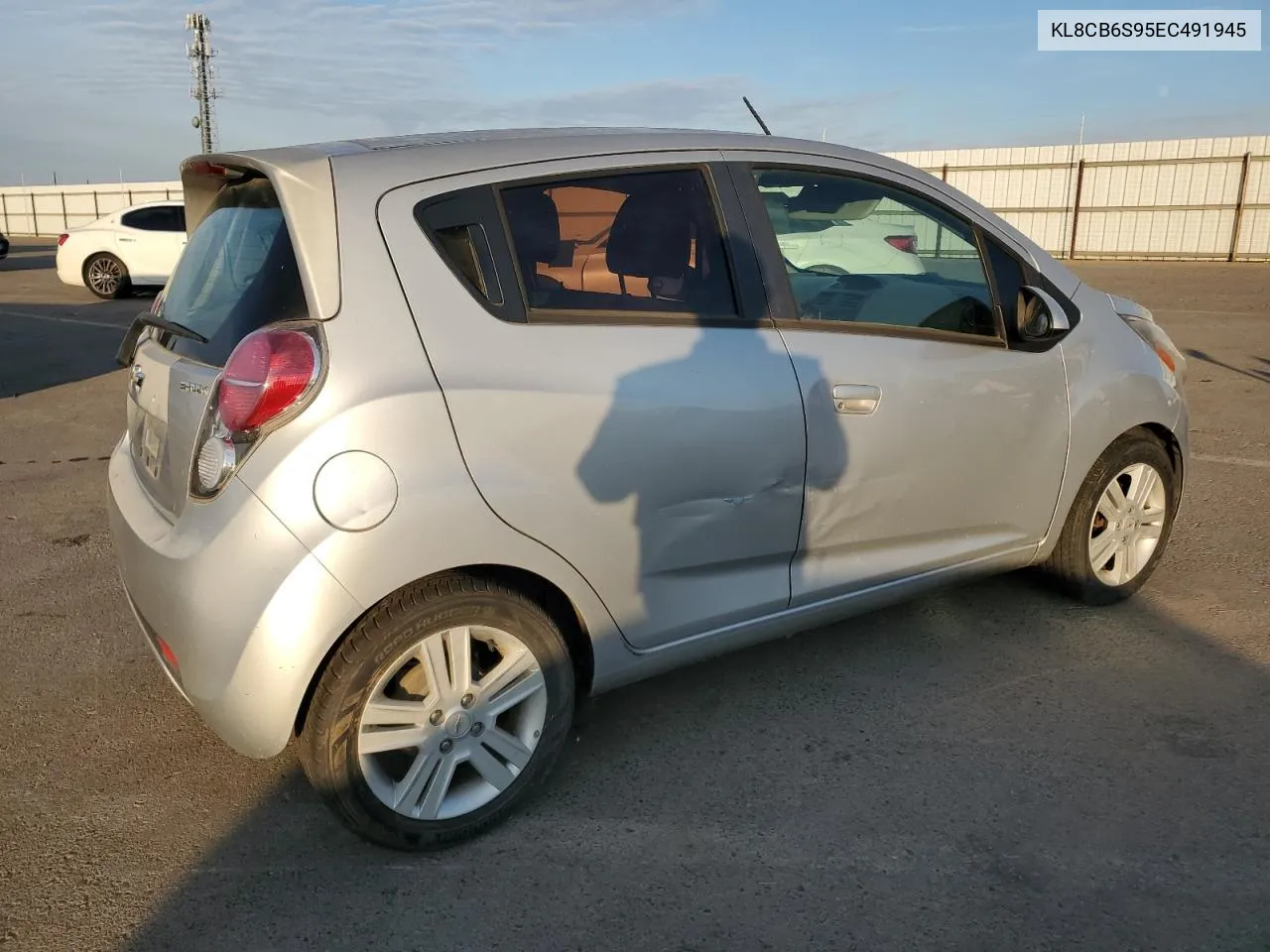 2014 Chevrolet Spark Ls VIN: KL8CB6S95EC491945 Lot: 80889614