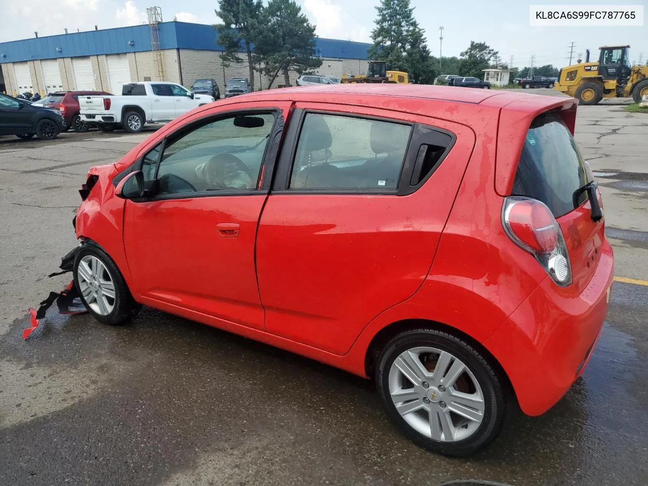 2015 Chevrolet Spark Ls VIN: KL8CA6S99FC787765 Lot: 59309694