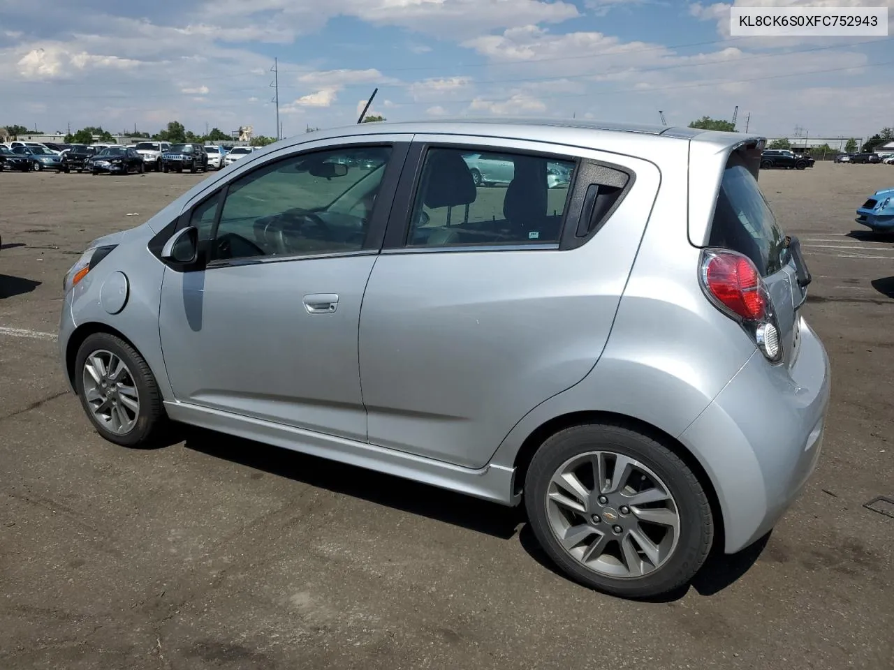 2015 Chevrolet Spark Ev 1Lt VIN: KL8CK6S0XFC752943 Lot: 60455404