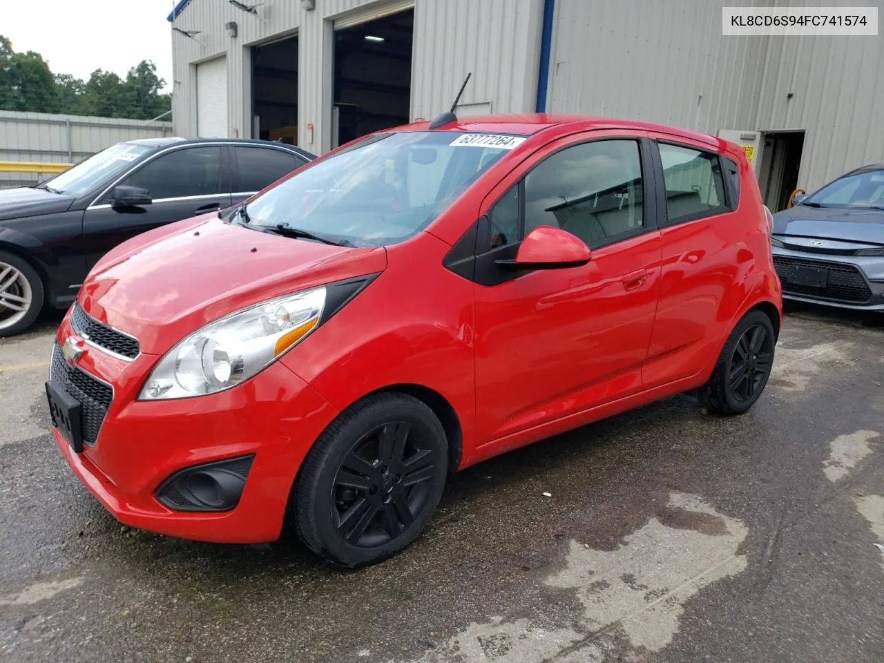 2015 Chevrolet Spark 1Lt VIN: KL8CD6S94FC741574 Lot: 63777264