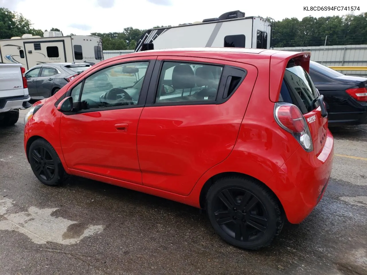 2015 Chevrolet Spark 1Lt VIN: KL8CD6S94FC741574 Lot: 63777264