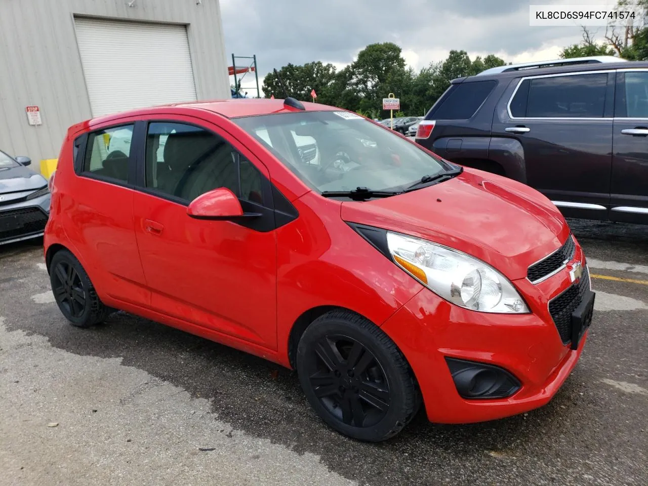 2015 Chevrolet Spark 1Lt VIN: KL8CD6S94FC741574 Lot: 63777264