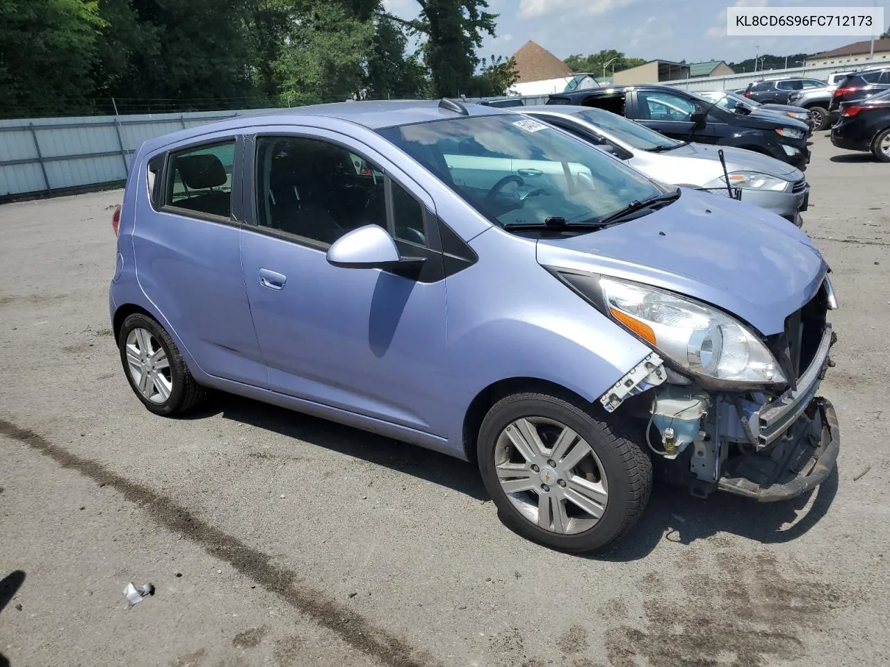 2015 Chevrolet Spark 1Lt VIN: KL8CD6S96FC712173 Lot: 65402764