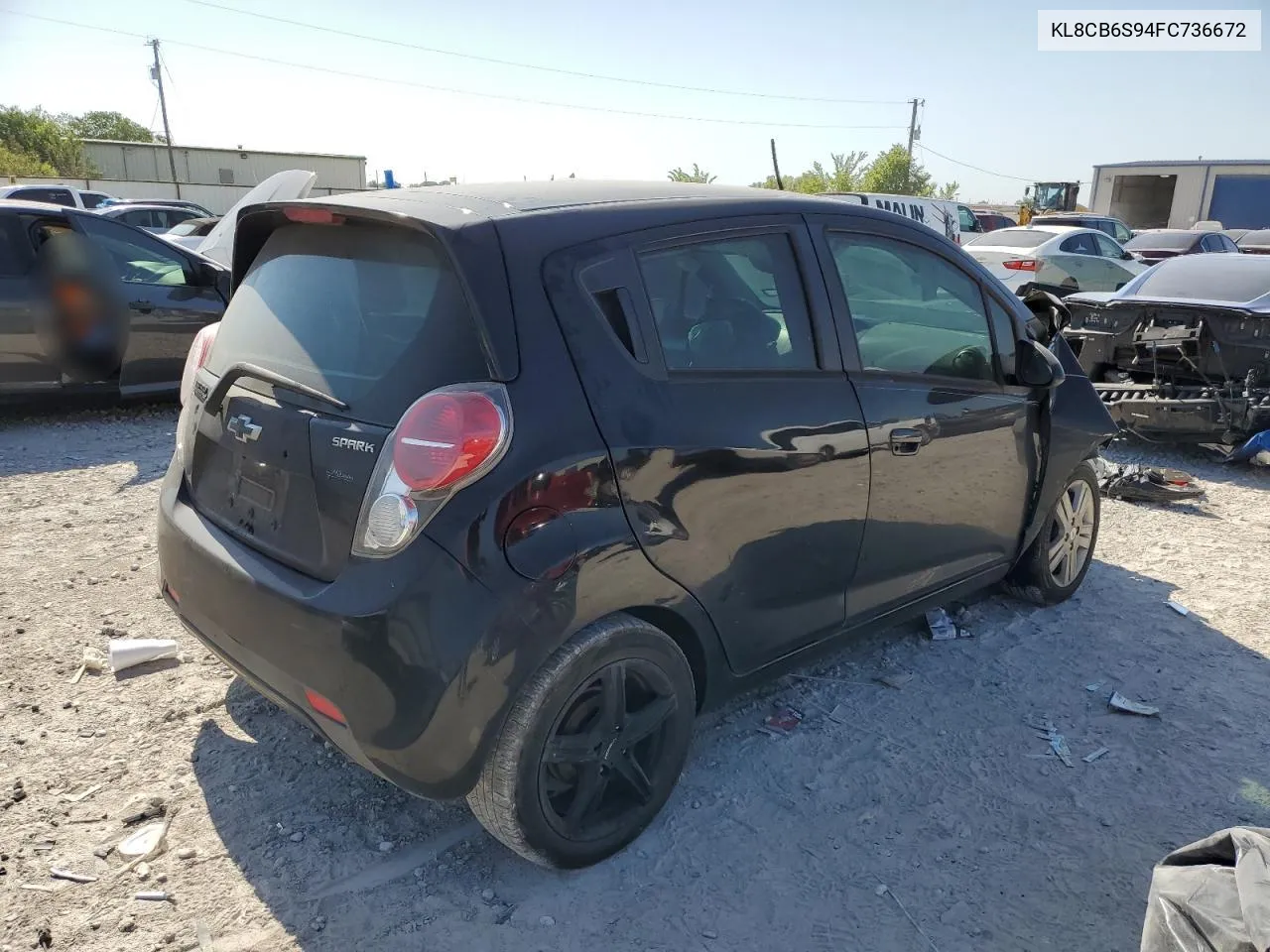 KL8CB6S94FC736672 2015 Chevrolet Spark Ls