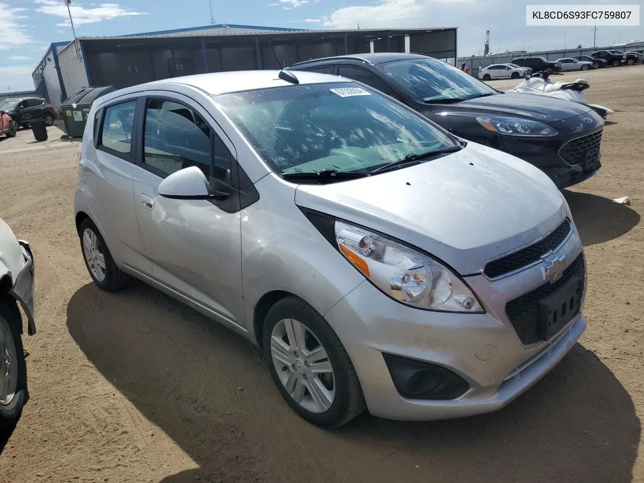 KL8CD6S93FC759807 2015 Chevrolet Spark 1Lt