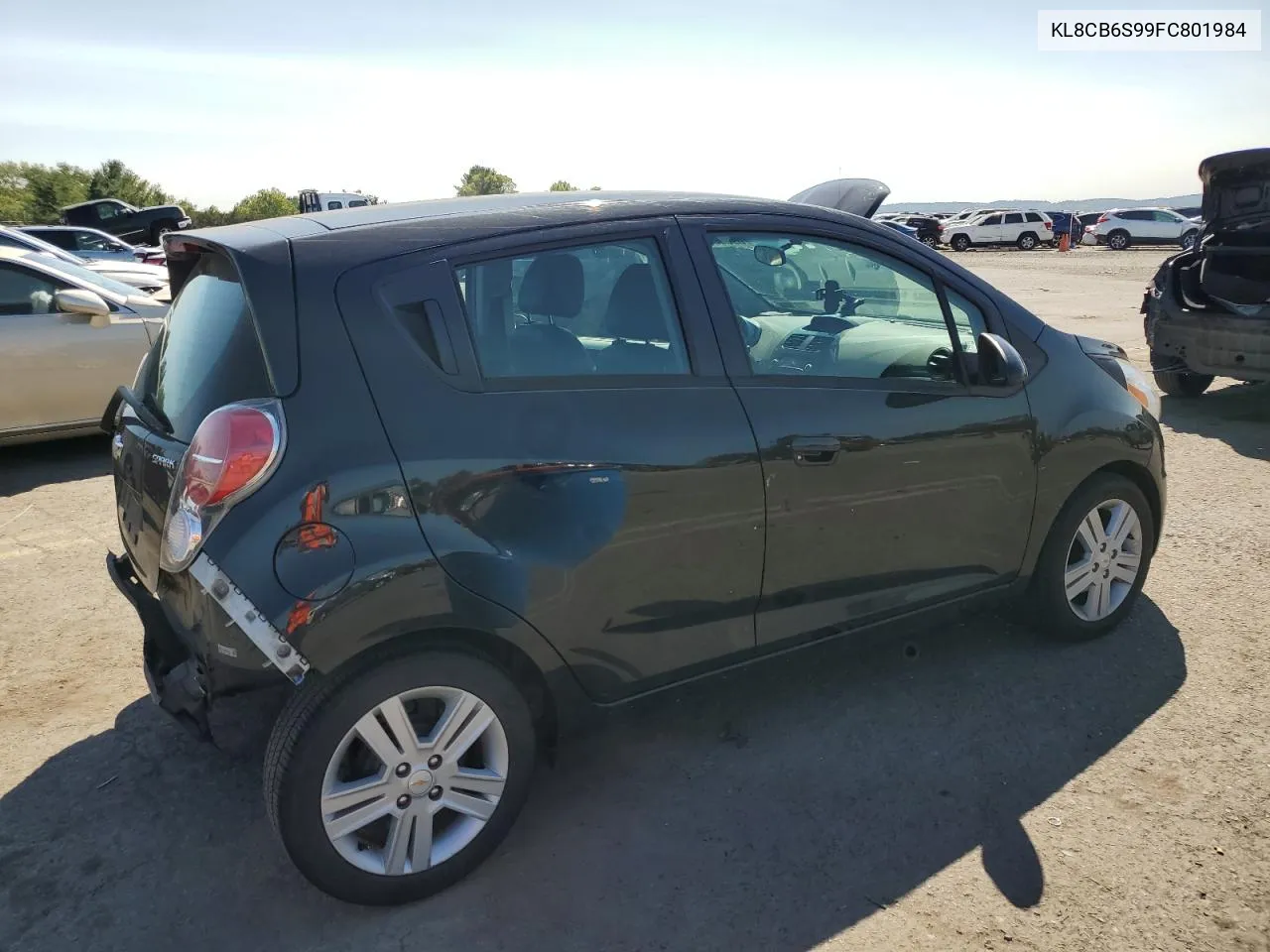 2015 Chevrolet Spark Ls VIN: KL8CB6S99FC801984 Lot: 69856634