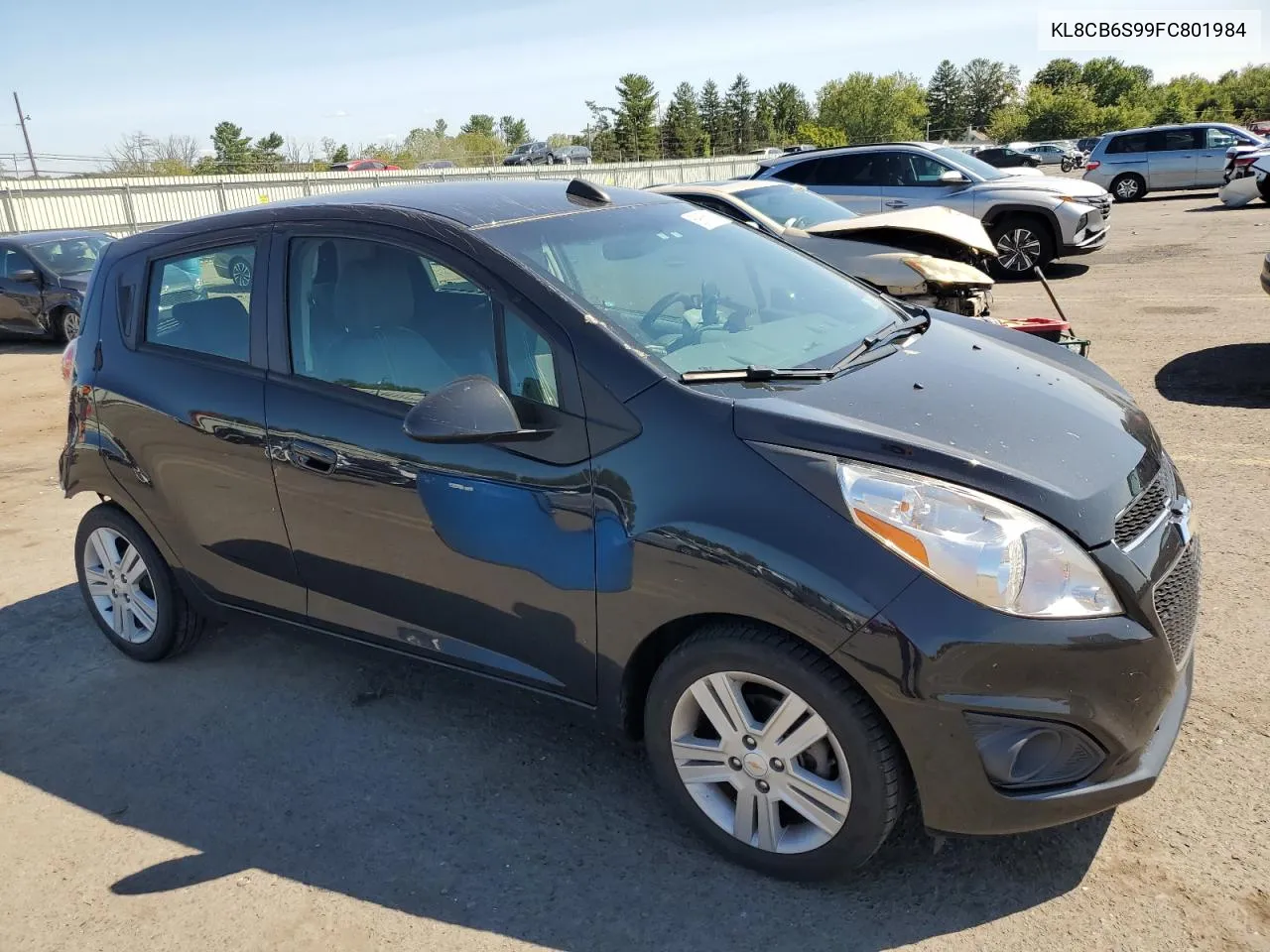 2015 Chevrolet Spark Ls VIN: KL8CB6S99FC801984 Lot: 69856634