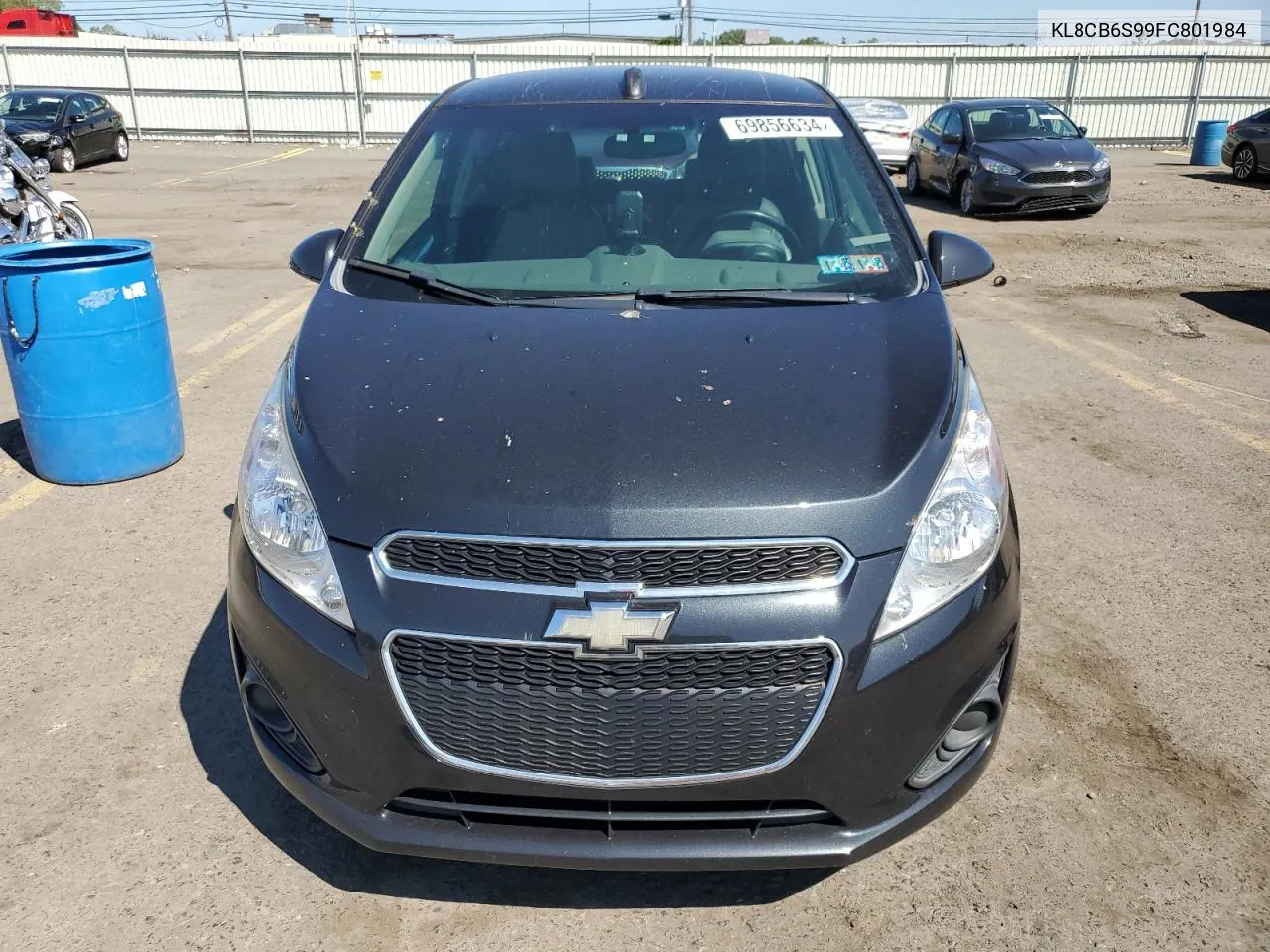 2015 Chevrolet Spark Ls VIN: KL8CB6S99FC801984 Lot: 69856634