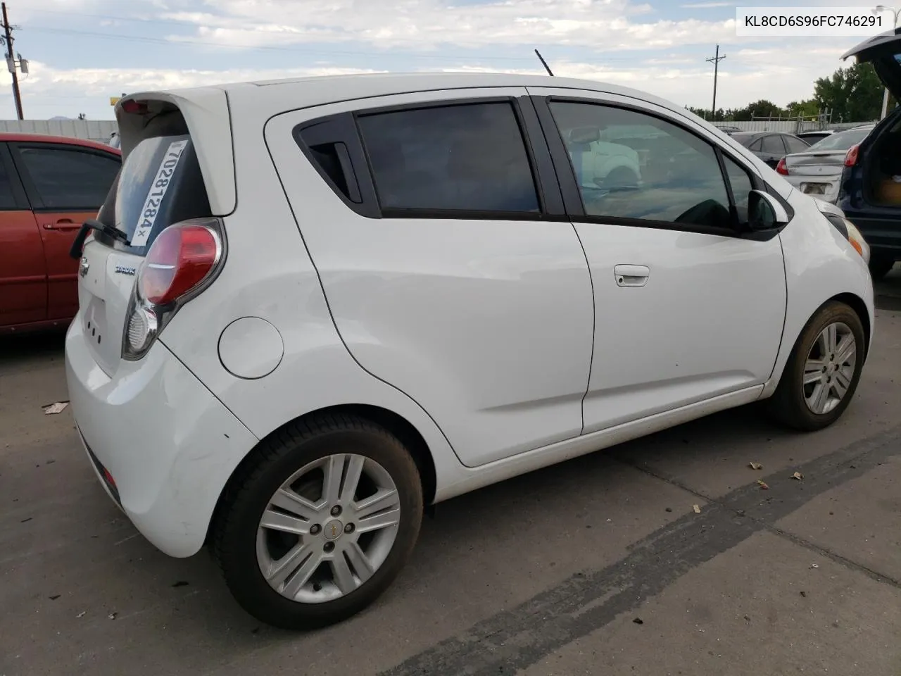 2015 Chevrolet Spark 1Lt VIN: KL8CD6S96FC746291 Lot: 70281284