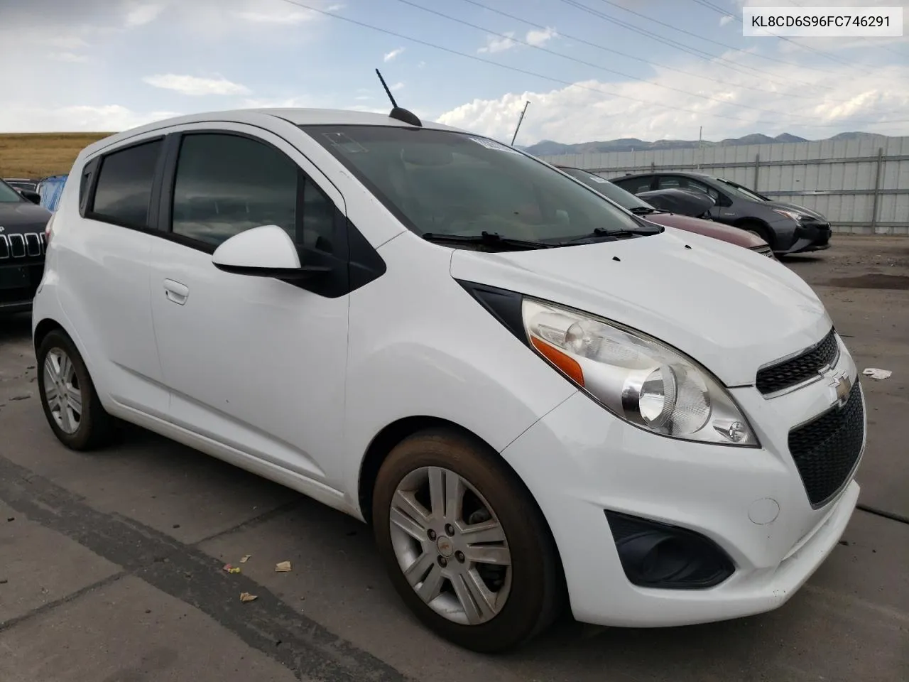 2015 Chevrolet Spark 1Lt VIN: KL8CD6S96FC746291 Lot: 70281284