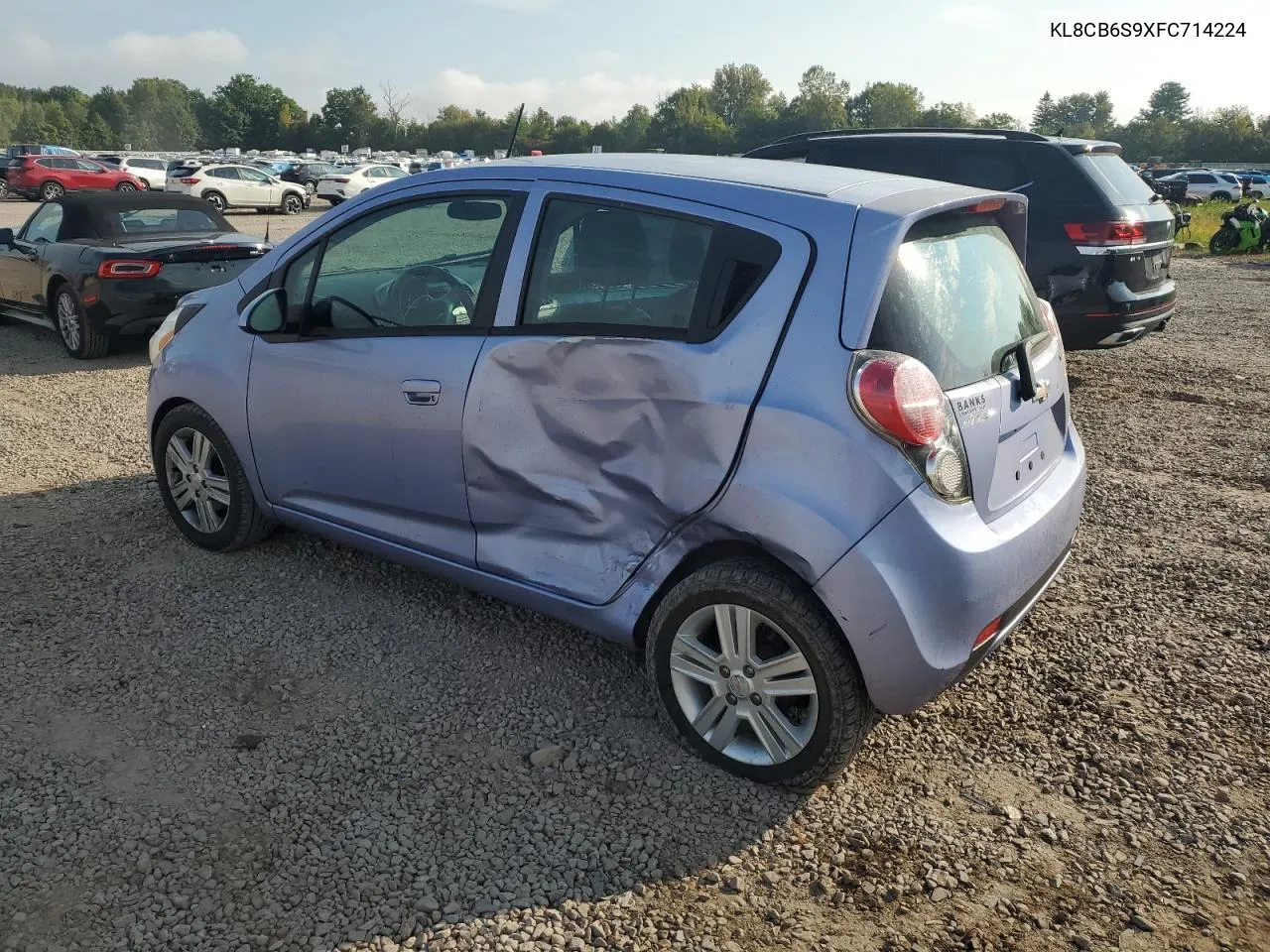 2015 Chevrolet Spark Ls VIN: KL8CB6S9XFC714224 Lot: 71499424