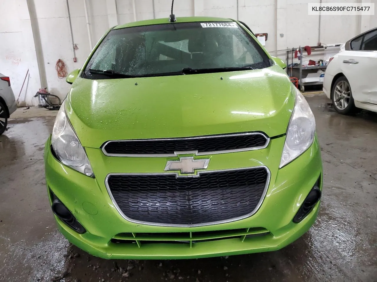 2015 Chevrolet Spark Ls VIN: KL8CB6S90FC715477 Lot: 72177684