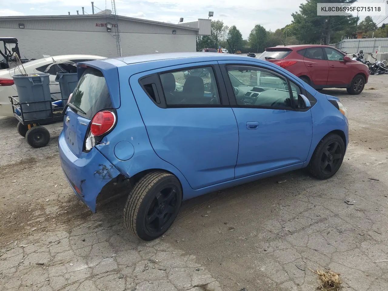 2015 Chevrolet Spark Ls VIN: KL8CB6S95FC715118 Lot: 72334114