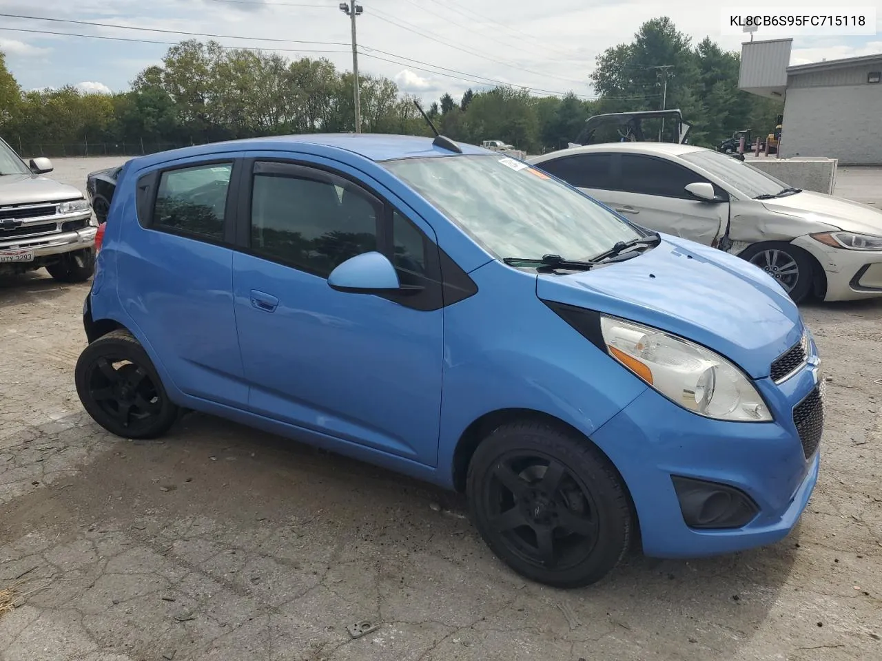 2015 Chevrolet Spark Ls VIN: KL8CB6S95FC715118 Lot: 72334114