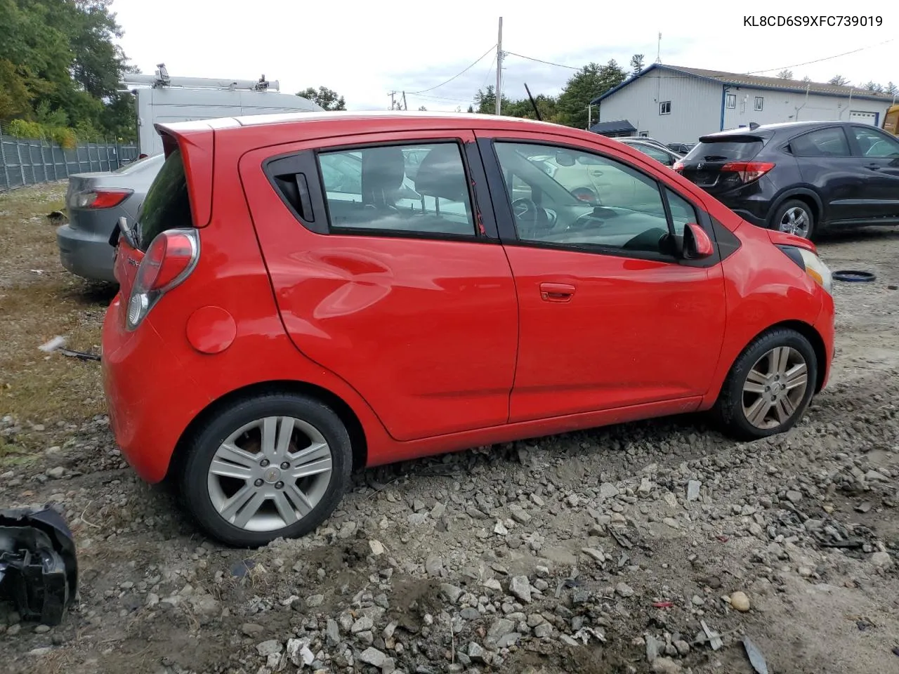 2015 Chevrolet Spark 1Lt VIN: KL8CD6S9XFC739019 Lot: 72567834