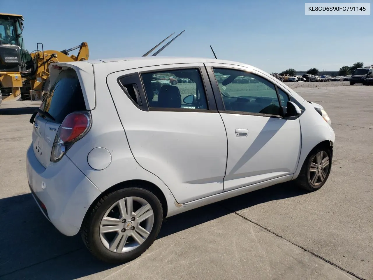 2015 Chevrolet Spark 1Lt VIN: KL8CD6S90FC791145 Lot: 73412034