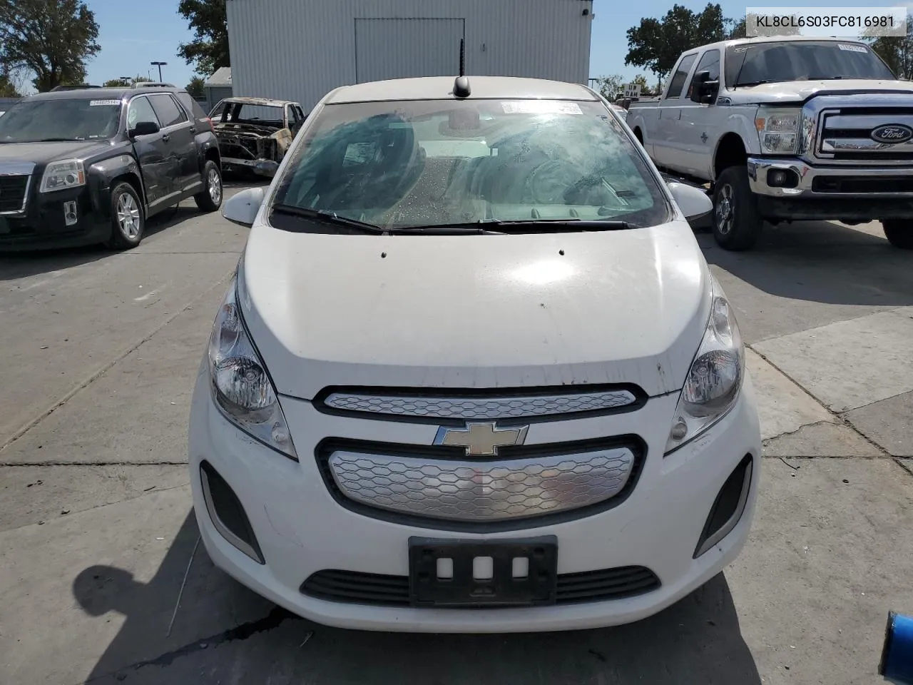 2015 Chevrolet Spark Ev 2Lt VIN: KL8CL6S03FC816981 Lot: 74555954