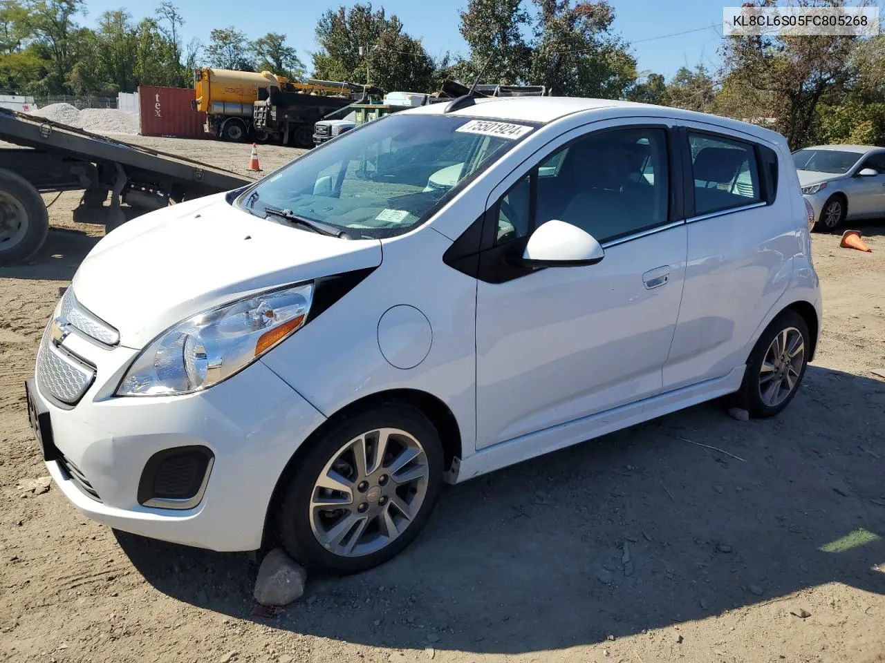 2015 Chevrolet Spark Ev 2Lt VIN: KL8CL6S05FC805268 Lot: 75501924