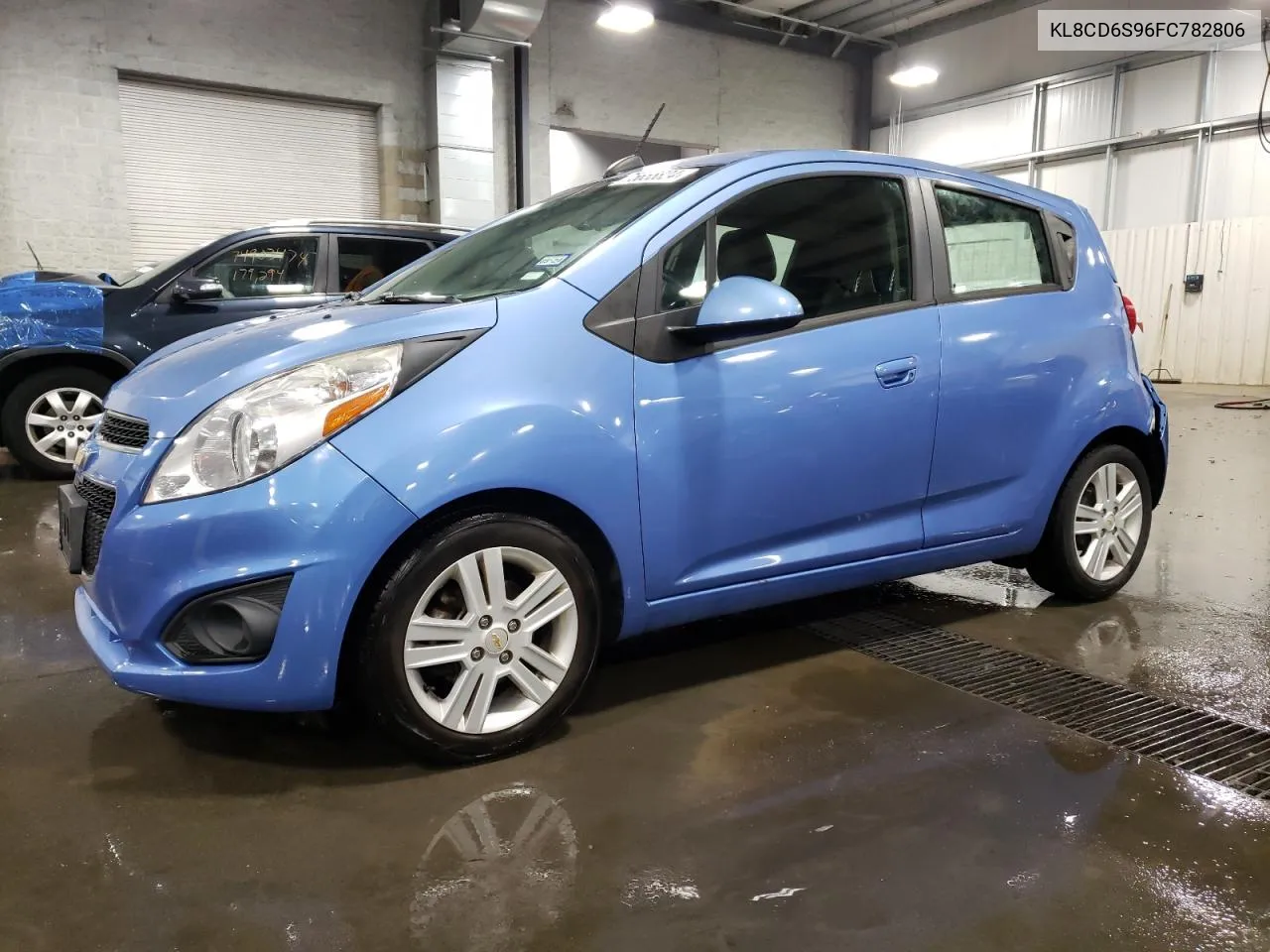 2015 Chevrolet Spark 1Lt VIN: KL8CD6S96FC782806 Lot: 75655824