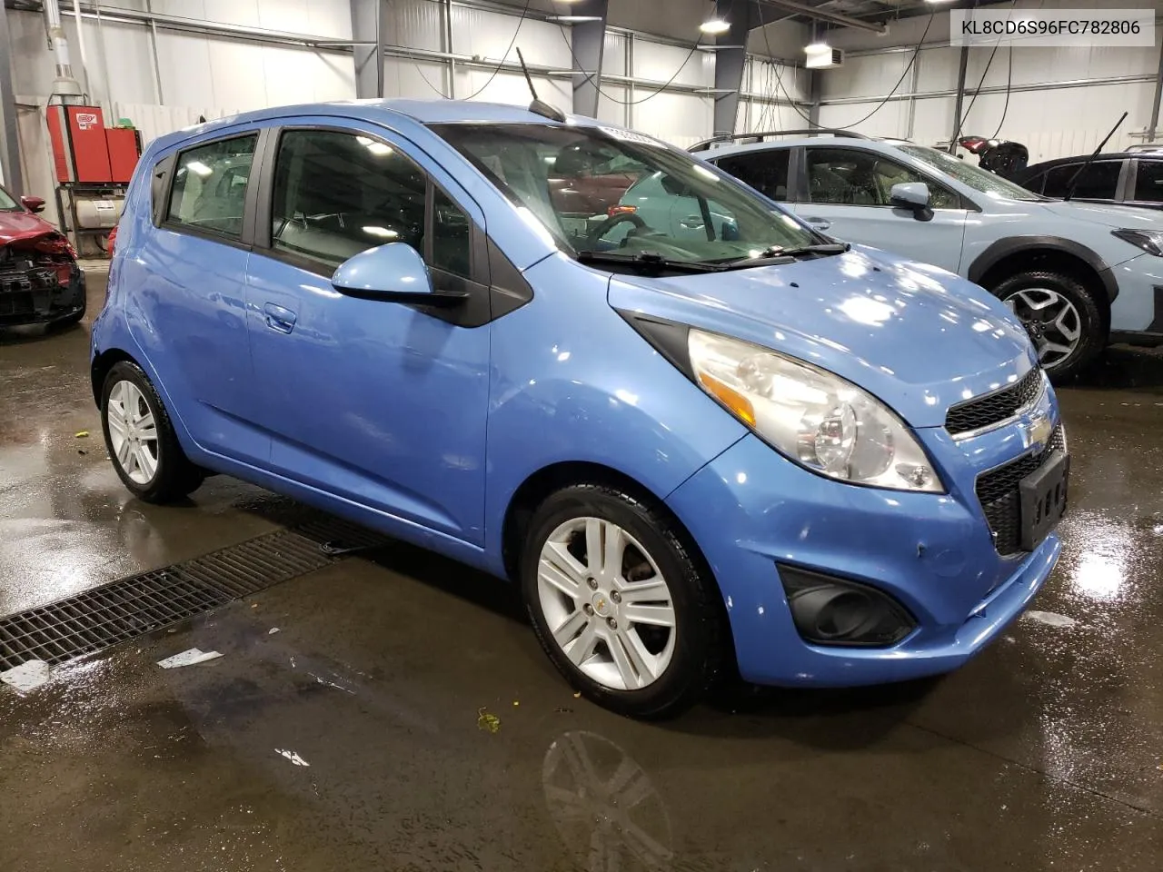 2015 Chevrolet Spark 1Lt VIN: KL8CD6S96FC782806 Lot: 75655824