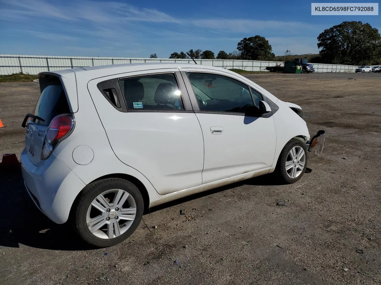 KL8CD6S98FC792088 2015 Chevrolet Spark 1Lt