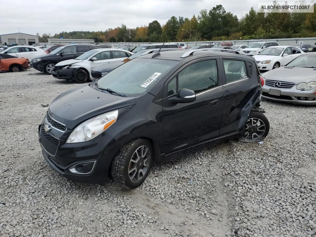 2015 Chevrolet Spark 2Lt VIN: KL8CF6S90FC710087 Lot: 77958174