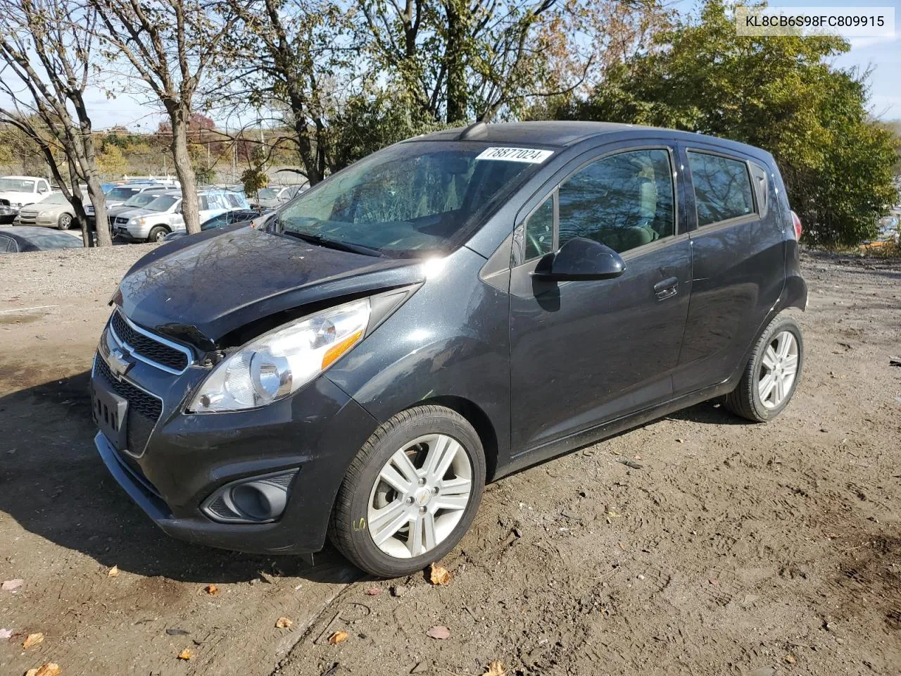 2015 Chevrolet Spark Ls VIN: KL8CB6S98FC809915 Lot: 78877024