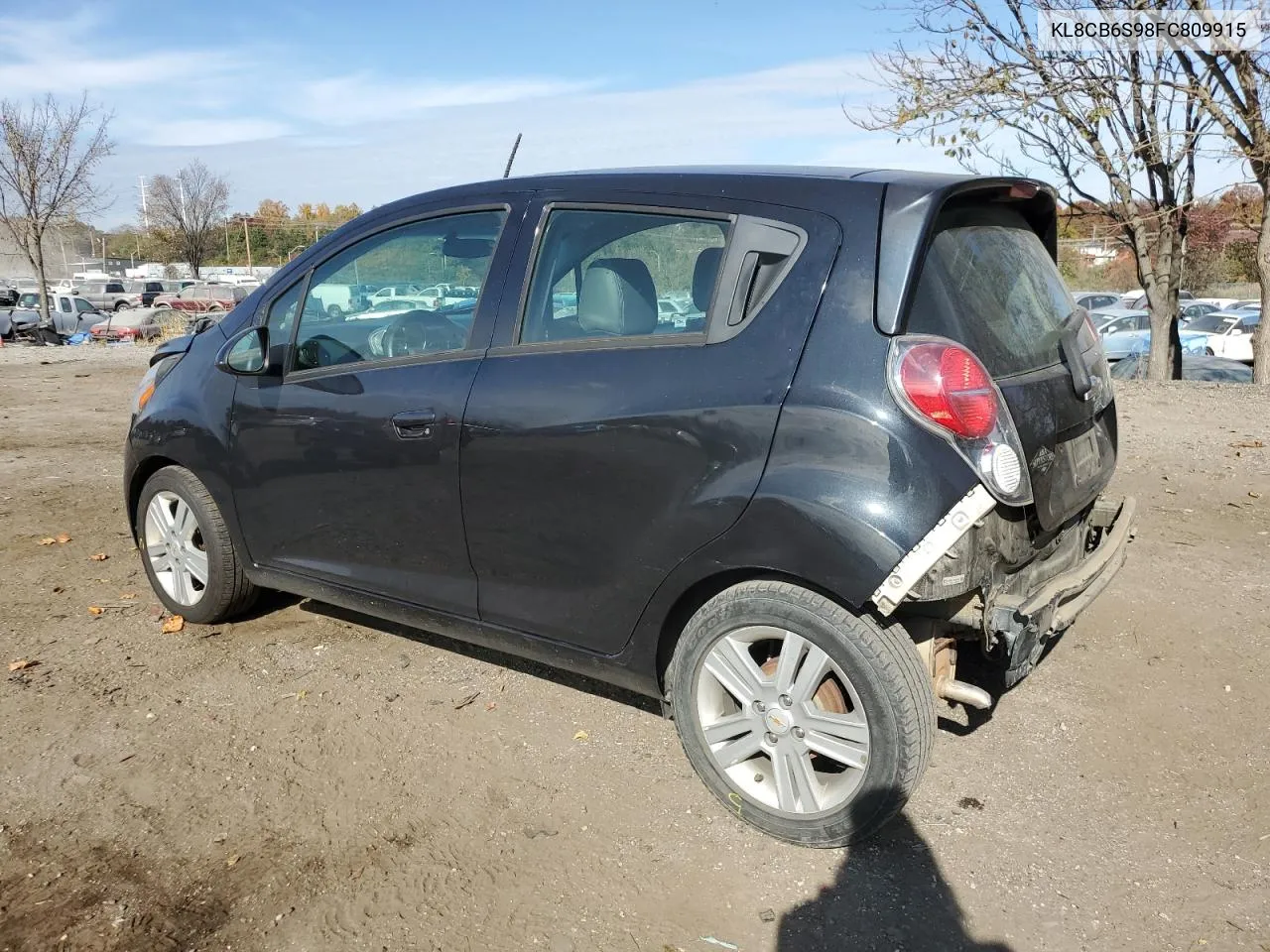 2015 Chevrolet Spark Ls VIN: KL8CB6S98FC809915 Lot: 78877024