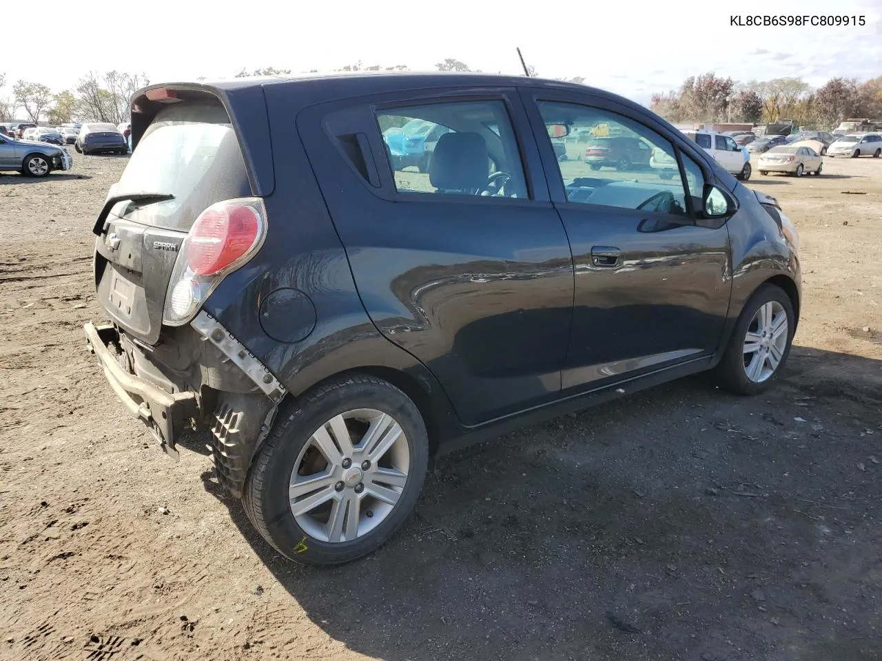 2015 Chevrolet Spark Ls VIN: KL8CB6S98FC809915 Lot: 78877024