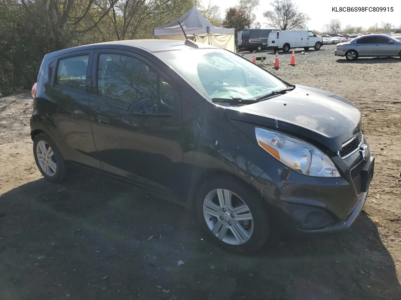 2015 Chevrolet Spark Ls VIN: KL8CB6S98FC809915 Lot: 78877024