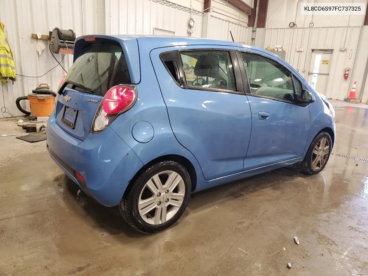 2015 Chevrolet Spark 1Lt VIN: KL8CD6S97FC737325 Lot: 80450874