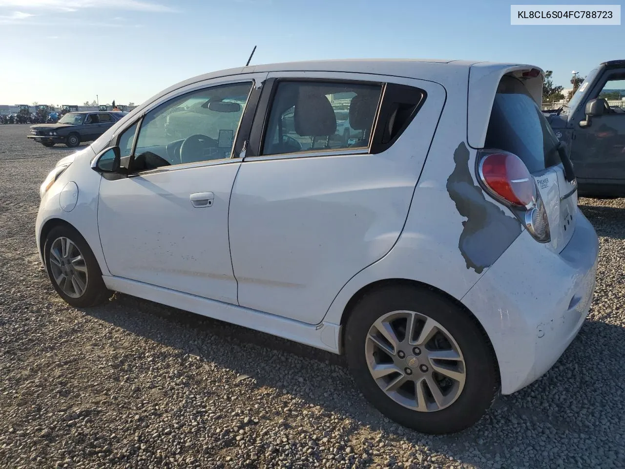 2015 Chevrolet Spark Ev 2Lt VIN: KL8CL6S04FC788723 Lot: 80545934