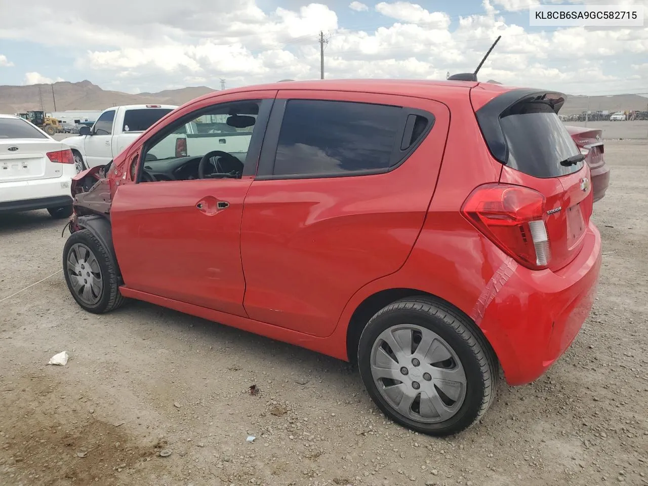 2016 Chevrolet Spark Ls VIN: KL8CB6SA9GC582715 Lot: 55257624