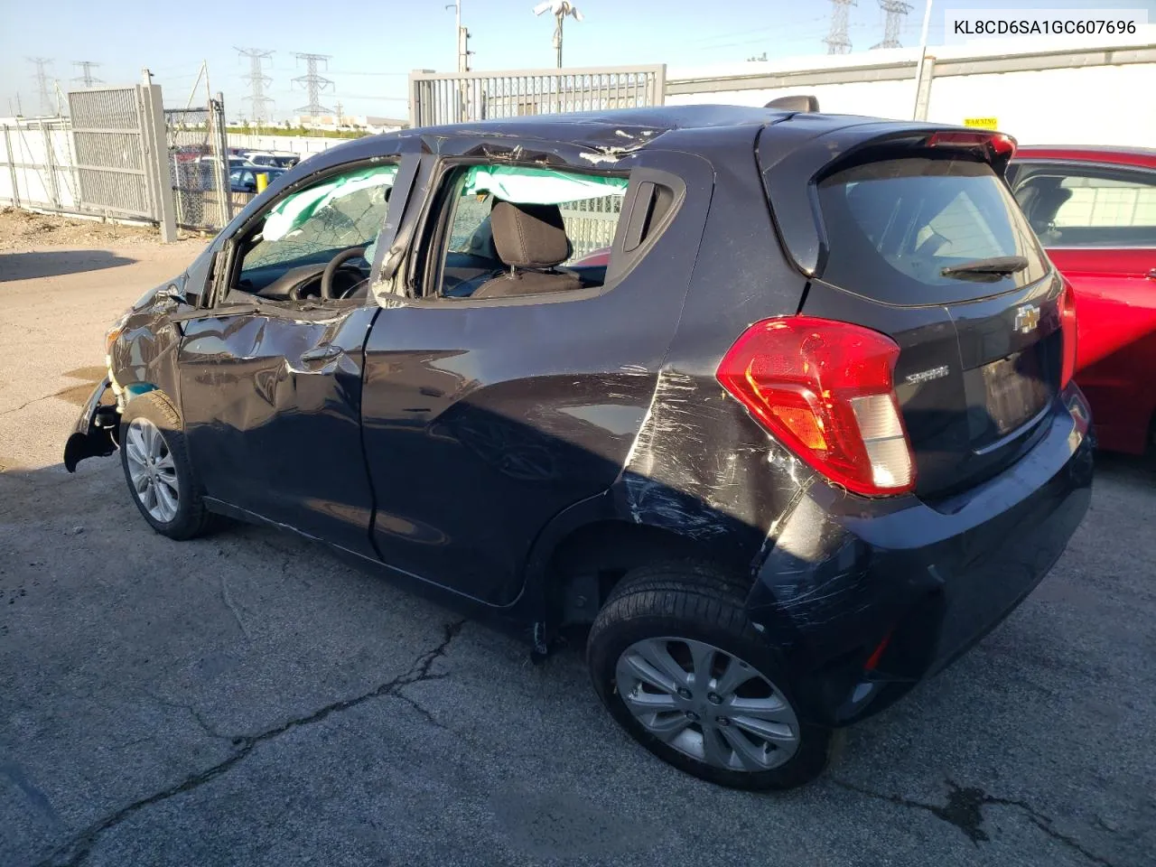 2016 Chevrolet Spark 1Lt VIN: KL8CD6SA1GC607696 Lot: 63469094