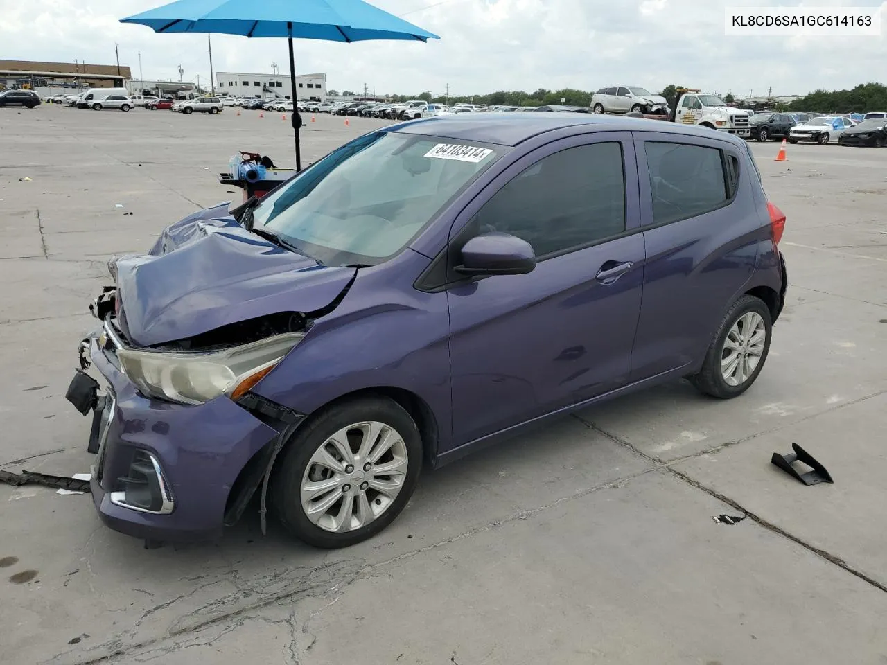 KL8CD6SA1GC614163 2016 Chevrolet Spark 1Lt