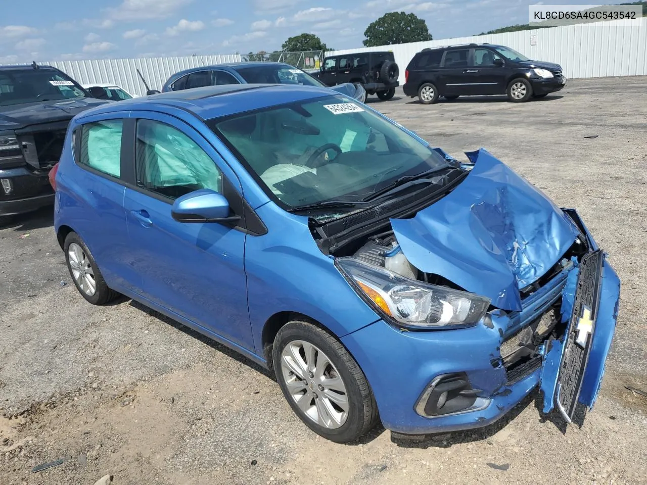 KL8CD6SA4GC543542 2016 Chevrolet Spark 1Lt