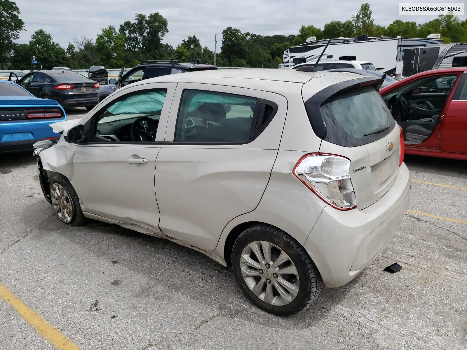 2016 Chevrolet Spark 1Lt VIN: KL8CD6SA6GC615003 Lot: 65865094