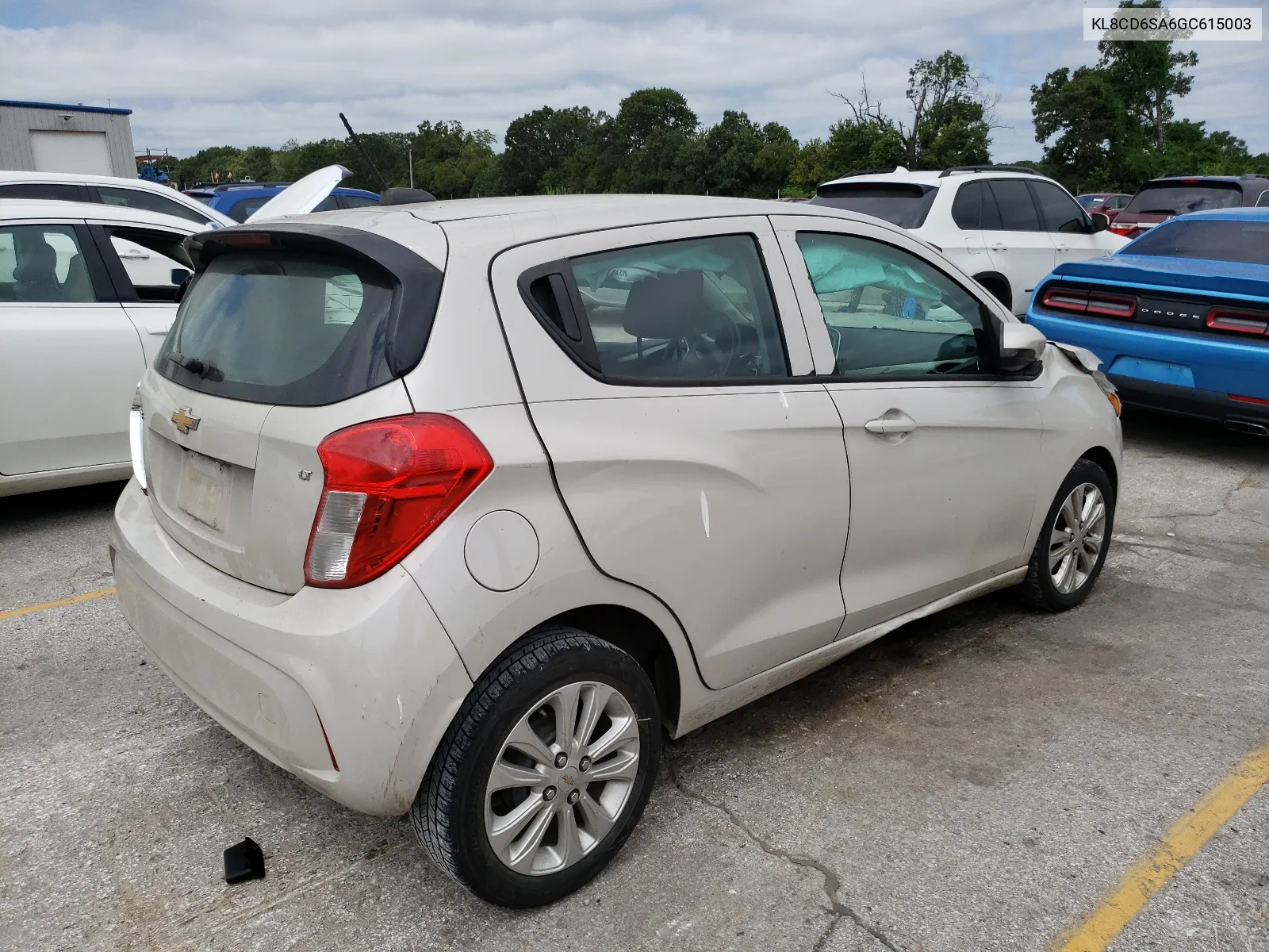 2016 Chevrolet Spark 1Lt VIN: KL8CD6SA6GC615003 Lot: 65865094