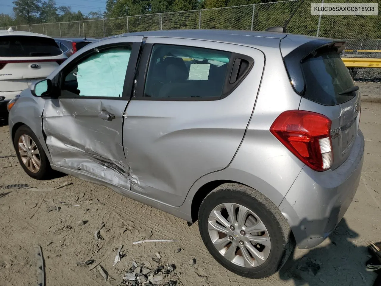 2016 Chevrolet Spark 1Lt VIN: KL8CD6SAXGC618938 Lot: 70289034