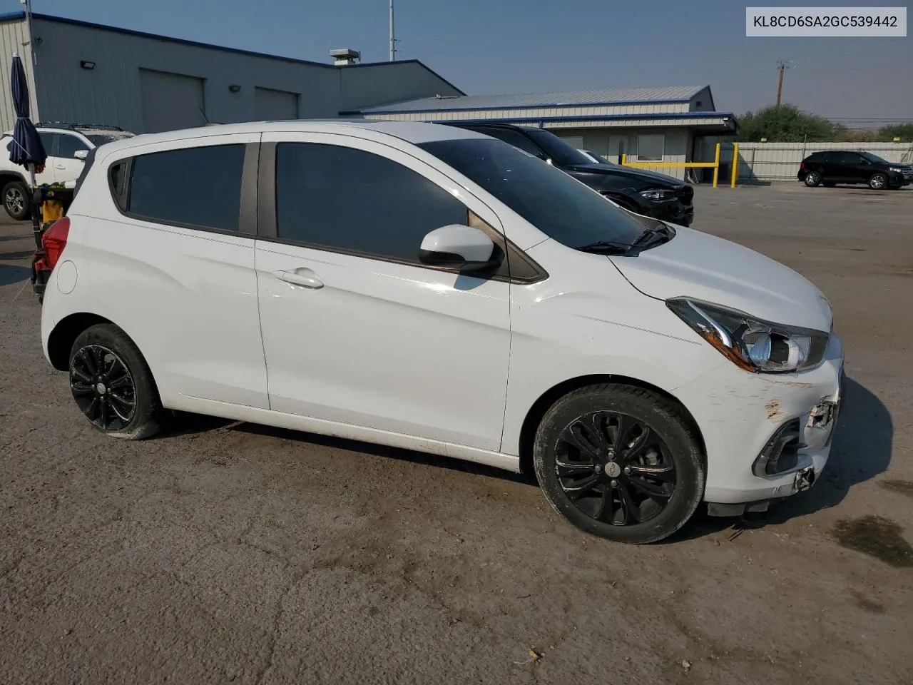 2016 Chevrolet Spark 1Lt VIN: KL8CD6SA2GC539442 Lot: 71083164